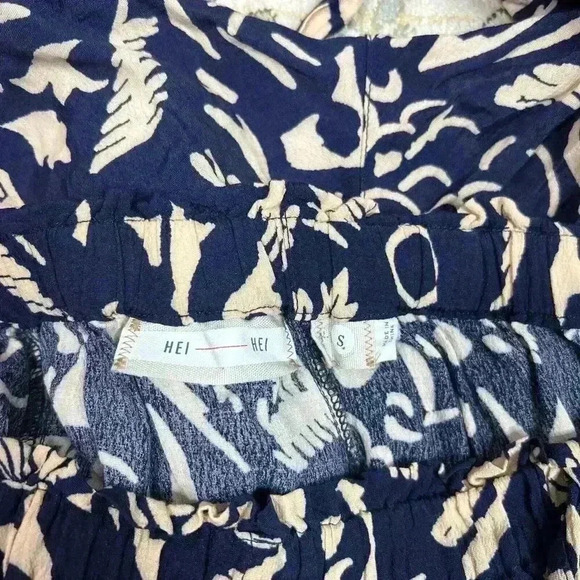 Hei Hei Harem Pants Womens Small Boho Hippie Pockets Elastic Waist Anthropologie - Picture 8 of 10